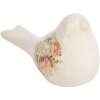 Clayre & Eef 6CE1951S Décoration Oiseau Beige Rose 16x7x9 cm