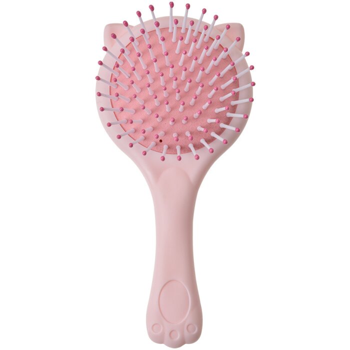 Juleeze JZCHBR0003 Brosse à cheveux miroir enfants 15x8x3 cm rose