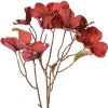 Clayre & Eef 5PL0112R Fleur artificielle rouge 12x8x72 cm