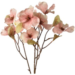 Clayre & Eef 5PL0113P Fleur artificielle rose 12x8x72 cm