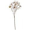 Clayre & Eef 5PL0113W Fleur artificielle blanche 12x8x72 cm