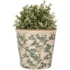 Clayre & Eef 6CE1976M Pot de fleurs Décoration Ø 17x16 cm Design vintage