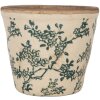 Clayre & Eef 6CE1976S Pot de fleurs Décoration Ø 12x11 cm Design vintage