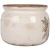 Clayre & Eef 6CE1978L Pot de fleurs Décoration Ø 20x15 cm Vintage Look