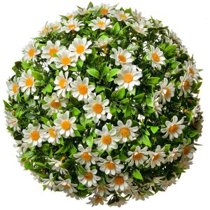 Clayre & Eef 6PL0324L Boule décorative Fleur...