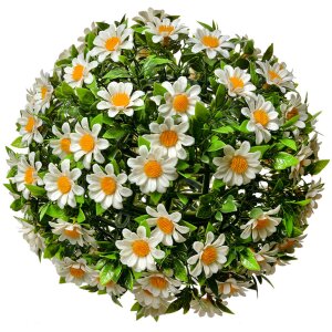 Clayre & Eef 6PL0324M Boule décorative Fleur...
