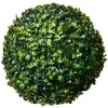 Clayre & Eef 6PL0325L Buis décoratif plastique vert Ø 24 cm