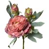 Clayre & Eef 6PL0332R Fleur artificielle rose rouge 12x12x62 cm