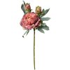 Clayre & Eef 6PL0332R Fleur artificielle rose rouge 12x12x62 cm
