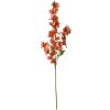 Clayre & Eef 5PL0135O Décoration Branche avec fleurs Orange 16x12x100 cm