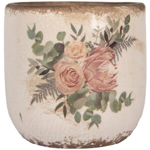 Clayre & Eef 6CE1981M Pot de fleurs en...