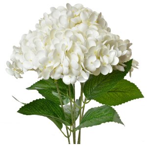 Clayre & Eef 6PL0347W Fleur artificielle blanc vert...