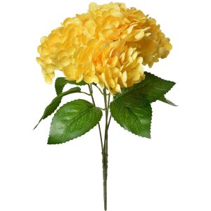 Clayre & Eef 6PL0347Y Fleur artificielle jaune vert 23x23x45 cm