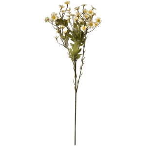 Clayre & Eef 6PL0348W Décoration Branche avec fleurs blanc vert 23x17x60 cm