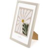 Goldbuch cadre en bois Aura 20x30 cm beige bois véritable avec verre transparent et fond MDF