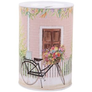 Clayre & Eef 6BL0155 Tirelire rose rétro...