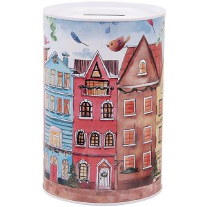 Clayre & Eef 6BL0157 Tirelire Ø 10x15 cm
