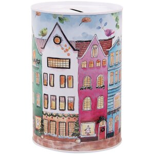 Clayre & Eef 6BL0157 Tirelire Ø 10x15 cm