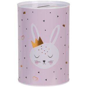 Clayre & Eef 6BL0164 Tirelire Lapin rose Ø...