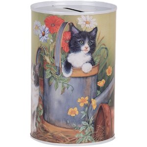 Clayre & Eef 6BL0168 Tirelire motif chat Ø...