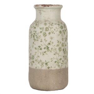 Clayre & Eef 6CE1929L Vase Céramique Vert...