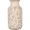 Clayre & Eef Vase 6CE1931M Beige Rose Céramique style rustique Ø 14x26 cm
