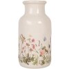 Clayre & Eef Vase 6CE1932M Beige Rose Céramique Ø 14x26 cm style rustique