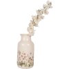 Clayre & Eef Vase 6CE1932M Beige Rose Céramique Ø 14x26 cm style rustique