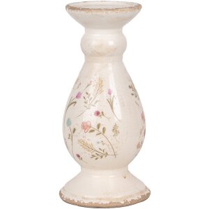 Clayre & Eef 6CE1945M Bougeoir Céramique Beige...