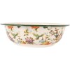 Clayre & Eef 6EM0003 Bol décoratif émail Beige Vert Ø 30 cm 3000 ml