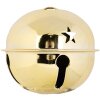 Clayre & Eef 6Y5725M Décoration Sonnette fer or Ø 9x9 cm style campagnard