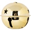 Clayre & Eef 6Y5725M Décoration Sonnette fer or Ø 9x9 cm style campagnard