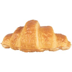 Clayre & Eef Croissant décoratif brun 13x7x5 cm plastique
