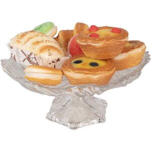 Clayre & Eef Croissant décoratif brun 13x7x5 cm plastique