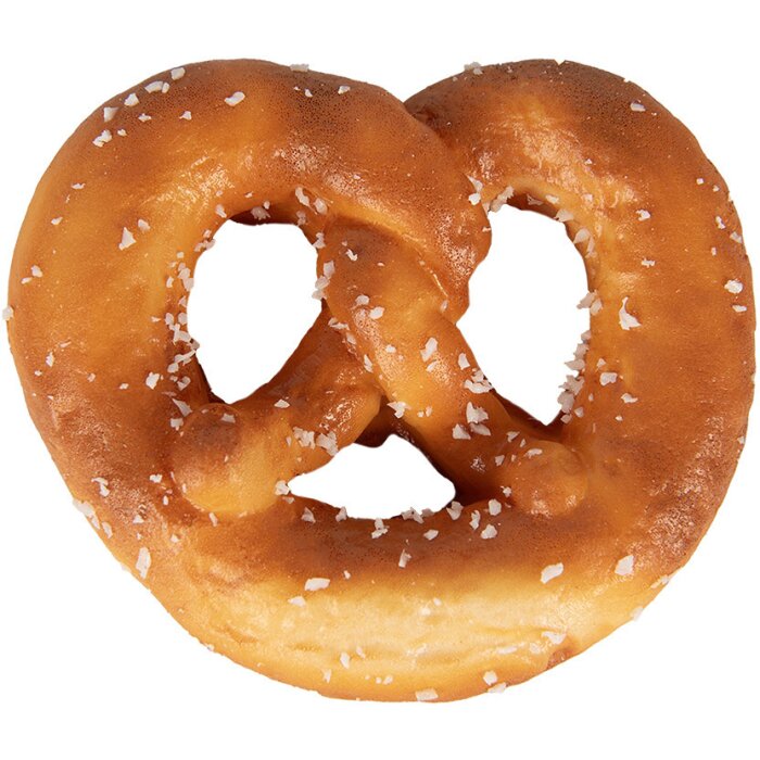 Clayre & Eef 65977 Bretzel décoratif brun plastique 10x9x2 cm