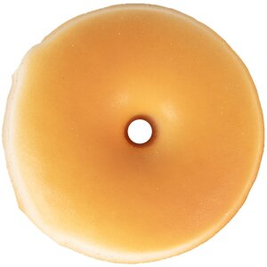 Clayre & Eef 65980Y Décoration Donut jaune Ø 6x2 cm