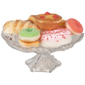Clayre & Eef 65980Y Décoration Donut jaune Ø 6x2 cm