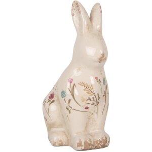 Clayre & Eef 6CE1958M Déco Lapin Beige Rose...