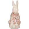 Clayre & Eef 6CE1956L Déco Lapin Beige Rose 16x12x28 cm