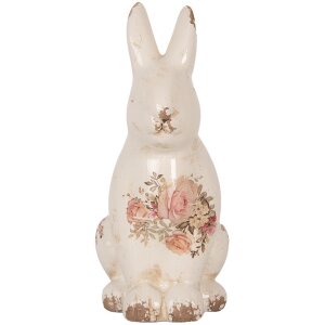 Clayre & Eef 6CE1957M Déco Lapin Beige Rose...