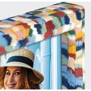 ZEP Cadre photo Brasilia bois style aquarelle 10x15 13x18...