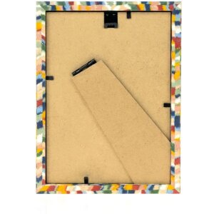 ZEP Cadre photo Brasilia bois style aquarelle 10x15 13x18 15x20 cm