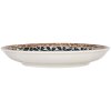 Clayre & Eef 6CEDP0168 Assiette Ø 21 cm Boho-Design Céramique blanc-noir