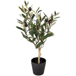 Clayre & Eef 6PL0370 Décoration Arbre vert Plastique 15x15x50 cm