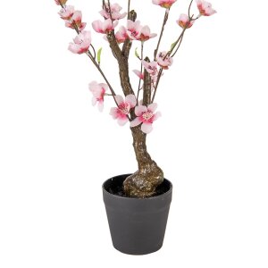 Clayre & Eef 6PL0373 Décor Cerisier rose marron 10x10x48 cm