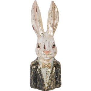 Clayre & Eef 6PR5488 Buste décoratif Lapin...