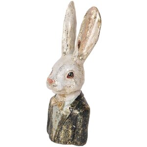 Clayre & Eef 6PR5488 Buste décoratif Lapin...