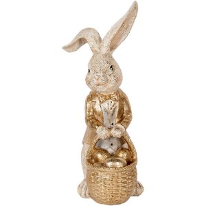 Clayre & Eef 6PR5134 Déco Lapin Beige...