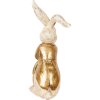 Clayre & Eef 6PR5134 Déco Lapin Beige Doré 28x22x51 cm