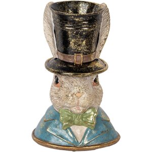 Clayre & Eef 6PR5135 Décoration Lapin bleu...